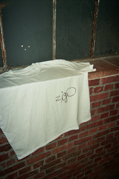 Boxy white T-shirt Man
