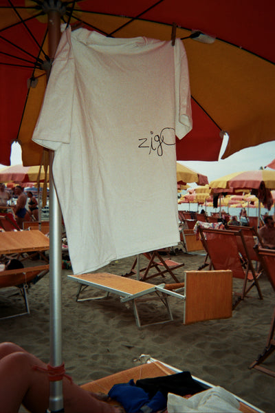 Boxy white T-shirt Man