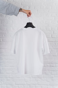 Boxy white T-shirt Vrouw