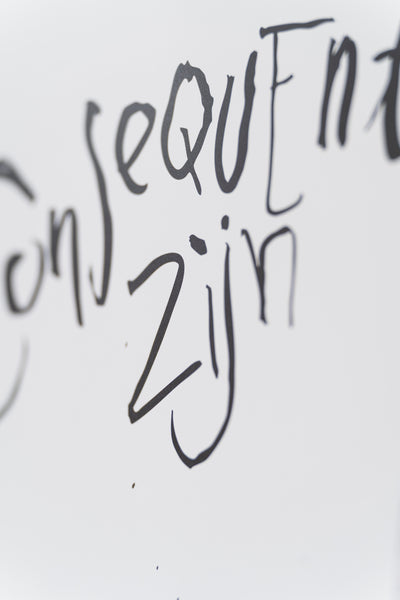 Print: Consequent zijn