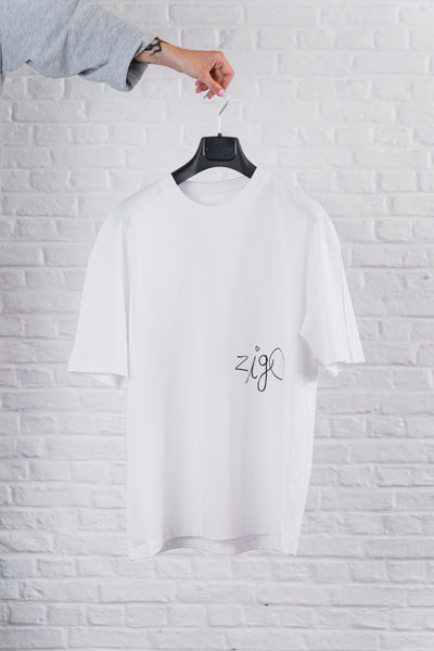 Boxy white T-shirt Man