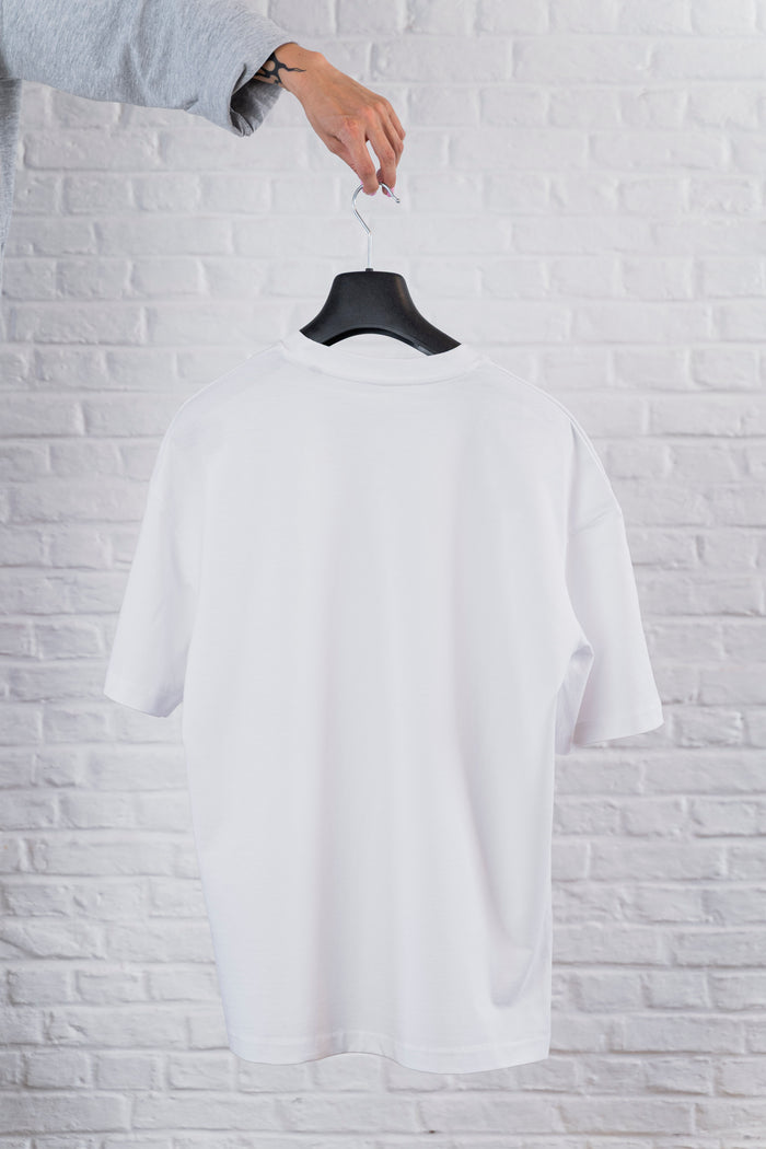 Boxy white T-shirt Man